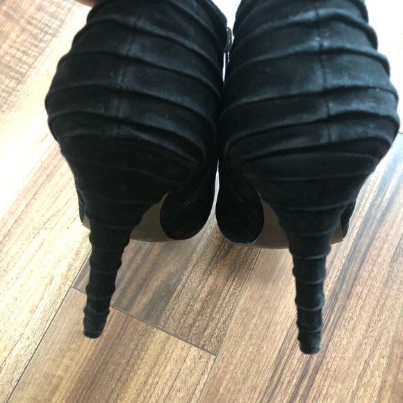 black suede booties - Picture 10 of 15